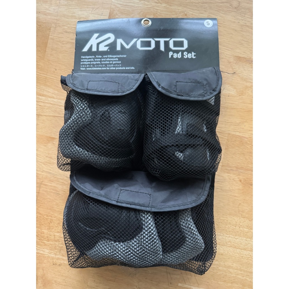 K2 Moto Pad Set Size S Knee Elbow Wrist Protection Inline Skating
